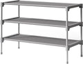 Kitsure Shoe Rack - Non-Woven Shoe Rack Shelf, Shoe Organizer for Closet, Entryway, Garage & Corridor, Stackable Shoe Shelves, 27.5" Wide - 3 Tier, Black